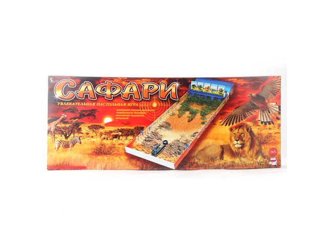 Мягкая игрушка Игра настольная сафари в кор